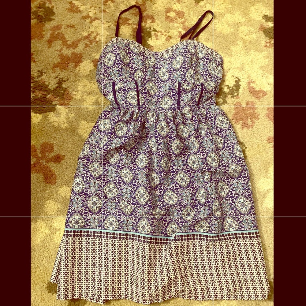 Blue spring/ Summer dress